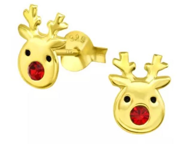 Kullatut hopeakorvakorut