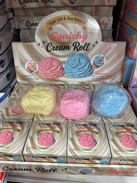 Cream roll squishy